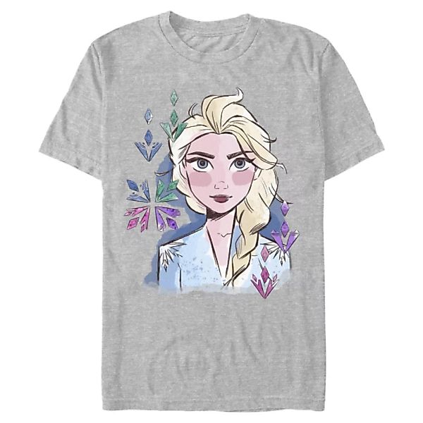 Disney - Eiskönigin - Elsa Face - Männer T-Shirt günstig online kaufen