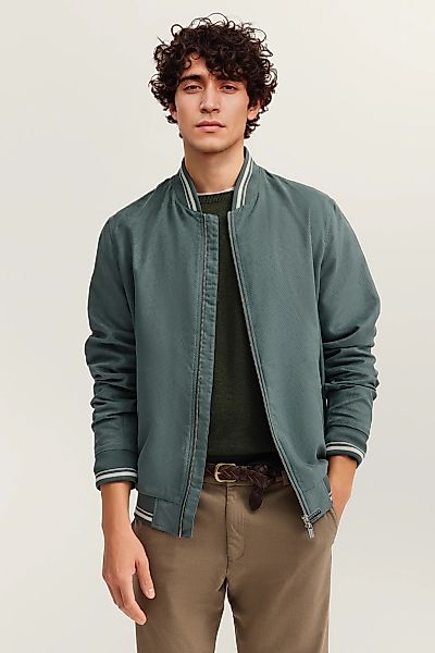 bugatti Collegejacke "Regular Fit" wasserabweisend trotz leicht perforierte günstig online kaufen
