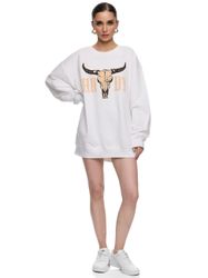 Worldclassca Sweatshirt Worldclassca Oversized Sweatshirt Print günstig online kaufen