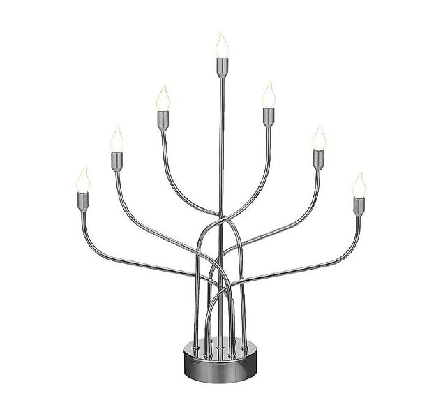 Seasonals LED Fensterleuchter 1079 LED-Metalleuchter "Anywhere" Silber / Ch günstig online kaufen