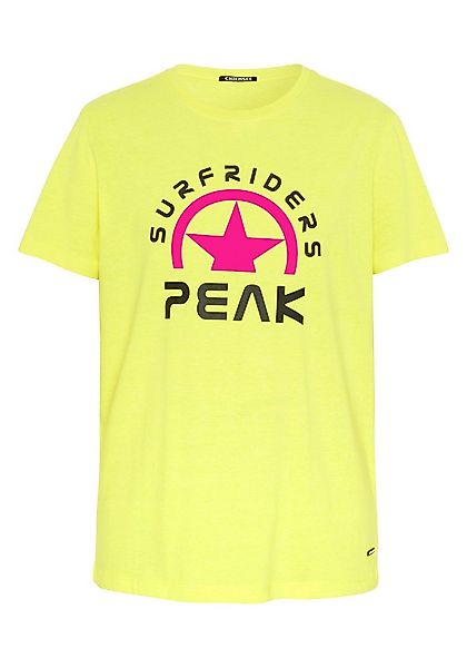 Chiemsee Print-Shirt T-Shirt im label-typischem Schriftzug-Design 1 günstig online kaufen