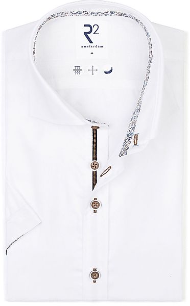 R2 Hemd Shortsleeve Weiß - Größe 39 günstig online kaufen