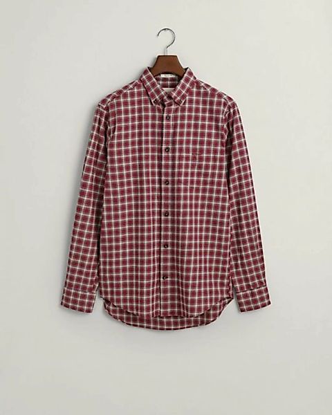 Gant Flanellhemd Regular Fit Melange Flanellhemd günstig online kaufen
