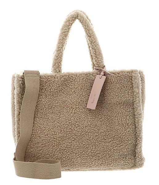 COCCINELLE Schultertasche Eco Shearling Grained Leather Shoulder Bag günstig online kaufen