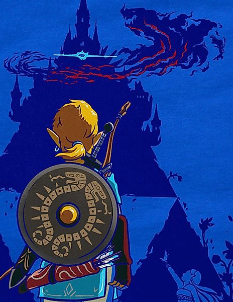 style3 T-Shirt Breath Link Blue hyrule günstig online kaufen