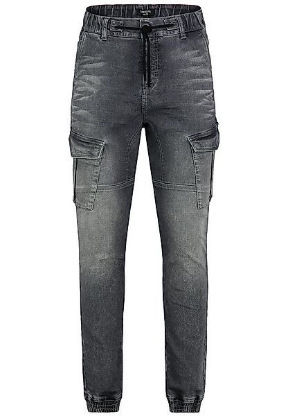 SUBLEVEL Regular-fit-Jeans Jogging Jeans mit Seitentaschen und Kordelzug Jo günstig online kaufen