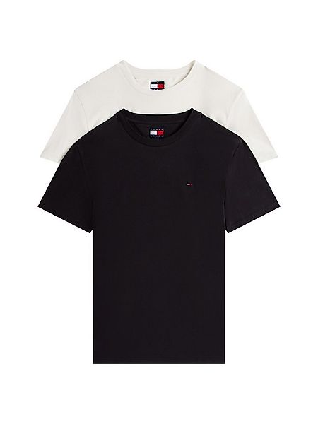 Tommy Jeans Rundhalsshirt TJM XSLIM 2PACK JERSEY TEE EXT (Packung, 2er-Pack günstig online kaufen
