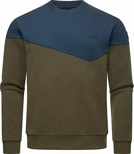 Ragwear Sweater Dotie Weicher Herren Pullover in angesagter Farbkombination günstig online kaufen