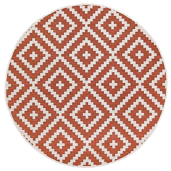 my home Teppich "Ronda Wendeteppich" rund 5 Höhe Sisal-Optik, Flachgewebe, günstig online kaufen
