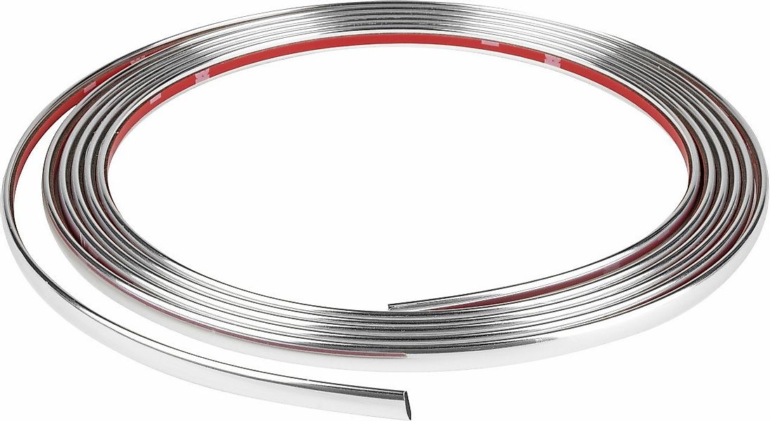 EUFAB Metallschild EUFAB Zierleiste universal Chrom 3m x 7mm günstig online kaufen