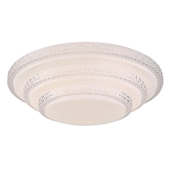 Globo LED-Deckenleuchte Magnifique Weiß Ø 49,5 cm günstig online kaufen