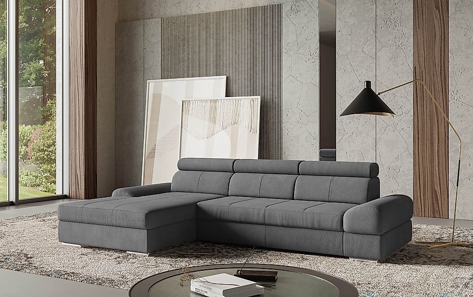 sit&more Ecksofa "Broadway L-Form", inklusive Kopfteilverstellung, wahlweis günstig online kaufen