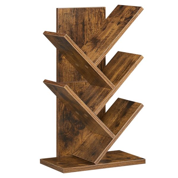 VASAGLE Bücherregal, Baumform, Standregal 5 Ebenen, günstig online kaufen