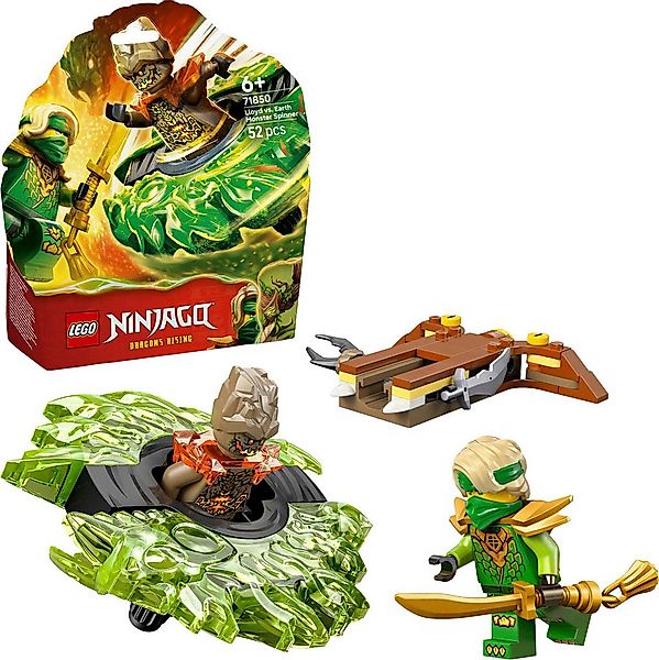 LEGO® Lloyd vs. Erdmonster-Spinner (71850), LEGO Ninjago Konstruktionsspiel günstig online kaufen