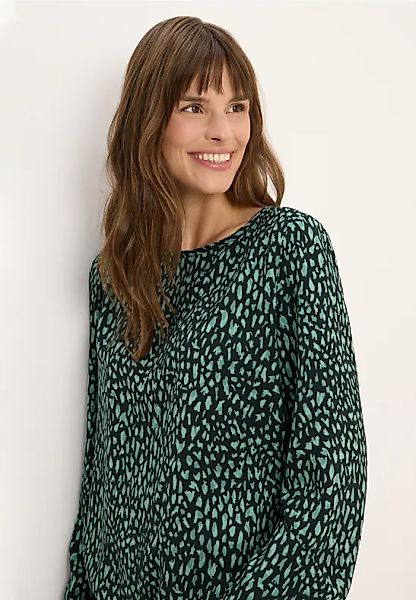 CECIL Print-Bluse mit Tunnelzug günstig online kaufen