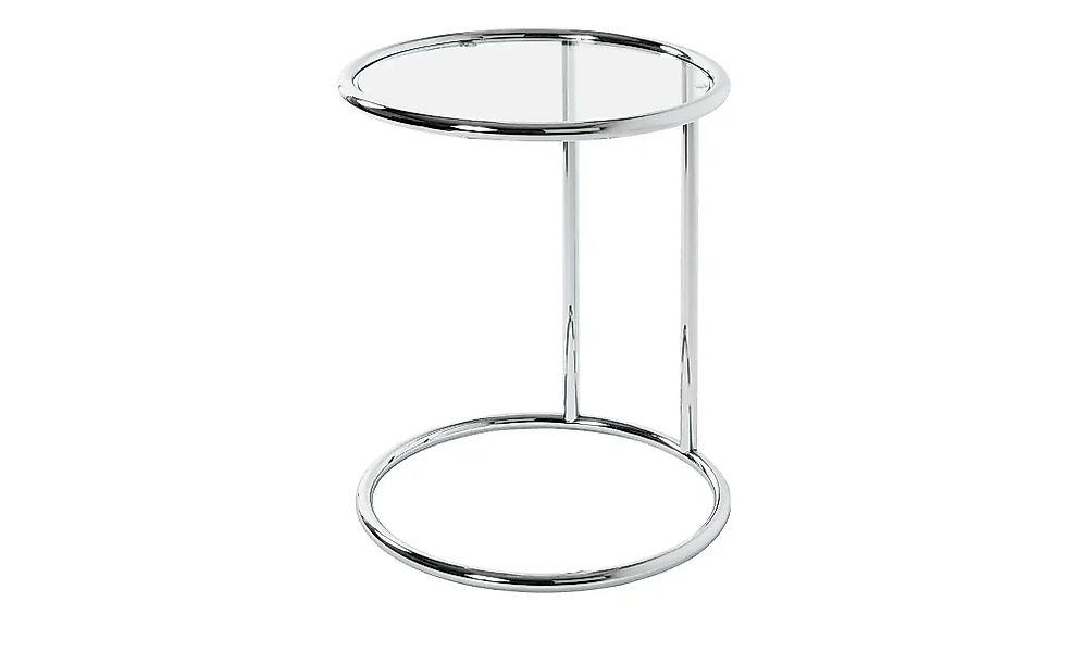 Beistelltisch  Hanau ¦ silber ¦ Maße (cm): H: 55  Ø: 45 Tische > Beistellti günstig online kaufen