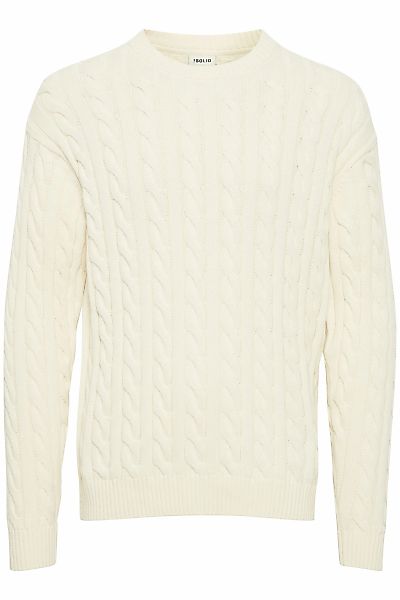 Solid Strickfleece-Pullover "Strickpullover SDMALCOLM" günstig online kaufen