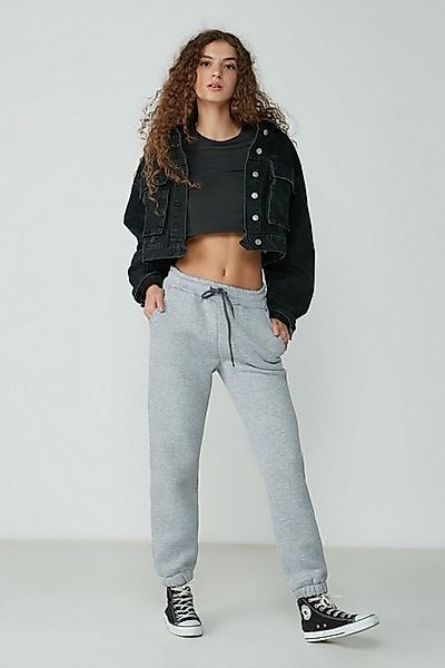 C&CITY Pyjamahose Basic Jogger Jogginghose 902 Pistaziengrün günstig online kaufen