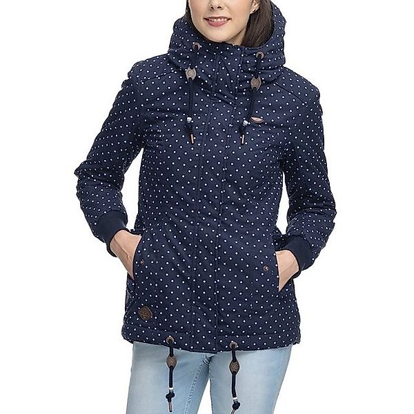 Ragwear Winterjacke Ragwear Danka Dots Jacket Damen Navy günstig online kaufen