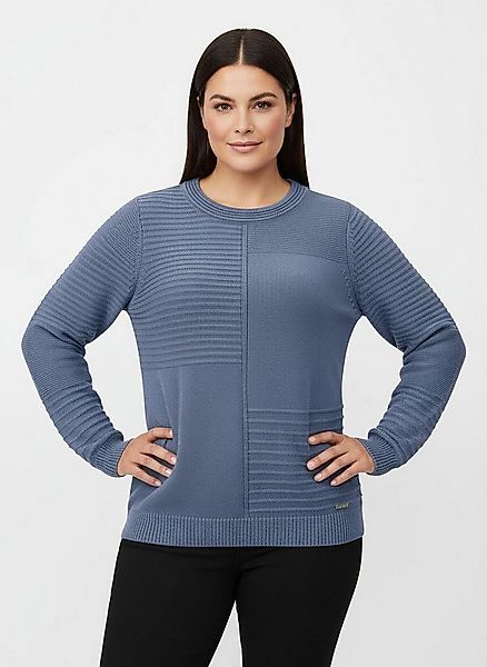 Witt Strickpullover Pullover Langarm Mustermix gestrickt, Links-Strick günstig online kaufen