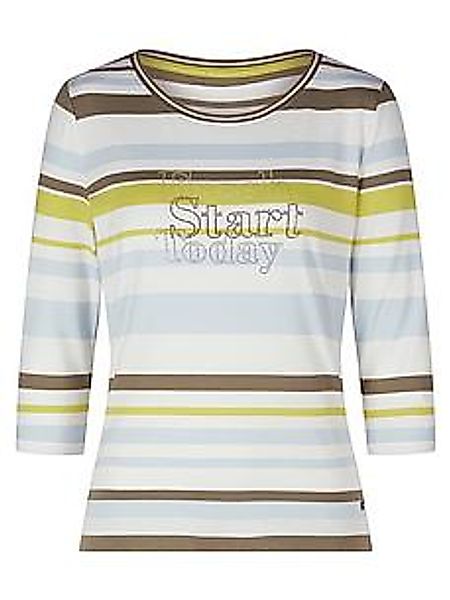 Rundhals-Shirt 3/4-Arm BASLER mehrfarbig günstig online kaufen