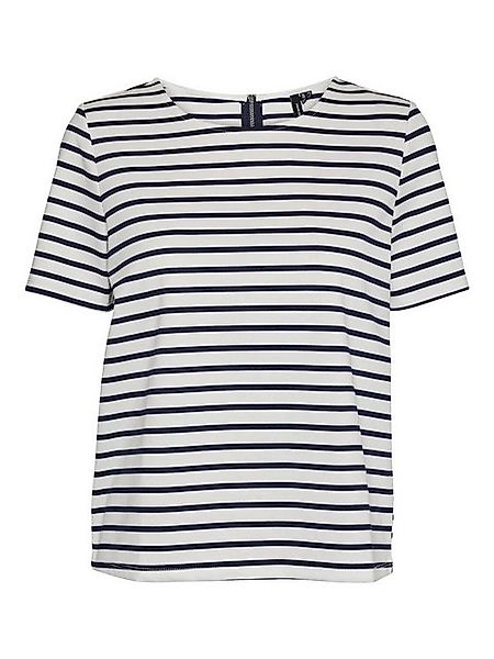 Vero Moda T-Shirt VMABBY SS ZIP TOP JRS NOOS günstig online kaufen