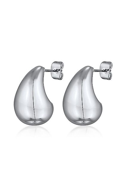 Elli Paar Ohrstecker Tropfen Ohrringe Silberfarben für Damen, Tropfen günstig online kaufen