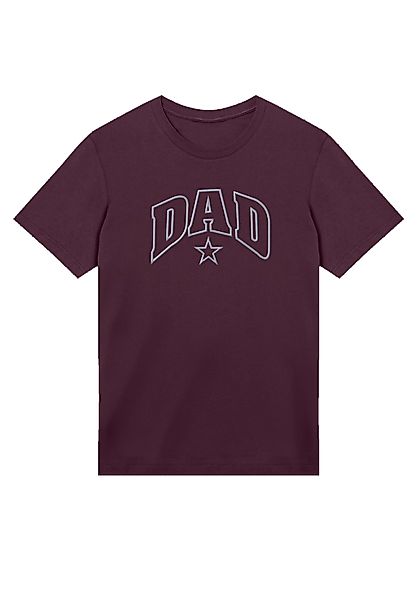 F4NT4STIC T-Shirt "Dad Stern Vatertag College Style Bestickt", Premium Qual günstig online kaufen