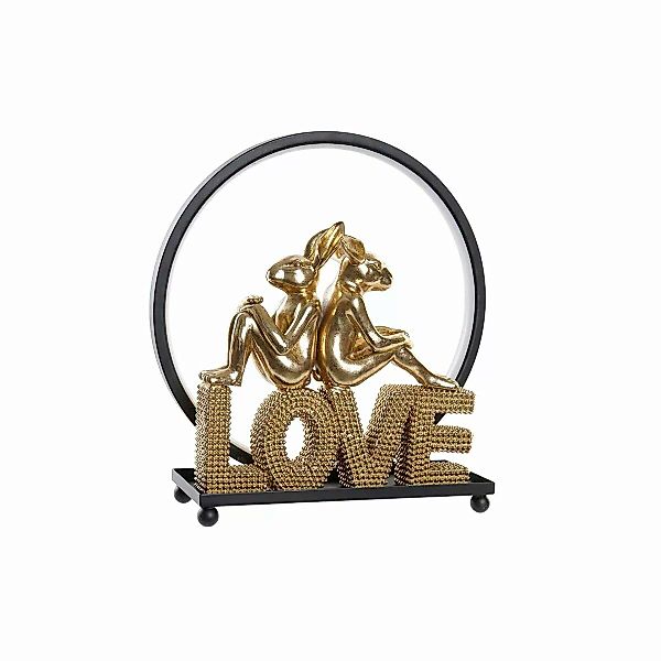 Leuchtende Dekoration Dkd Home Decor Love Hase Harz (30 X 11 X 31,5 Cm) günstig online kaufen