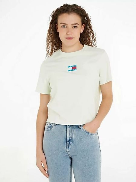 Tommy Jeans T-Shirt TJW CLS POP BADGE TEE mit Tommy Jeans Logostickerei günstig online kaufen