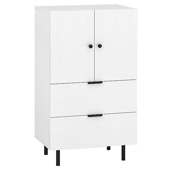 COSTWAY Sideboard, Buffetschrank Holz mit Schubladen günstig online kaufen