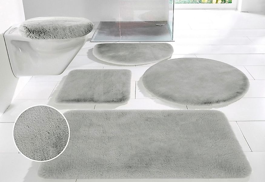 my home Badematte »Rabbit Badematten, Badvorleger, Badezimmer Teppich«, rut günstig online kaufen