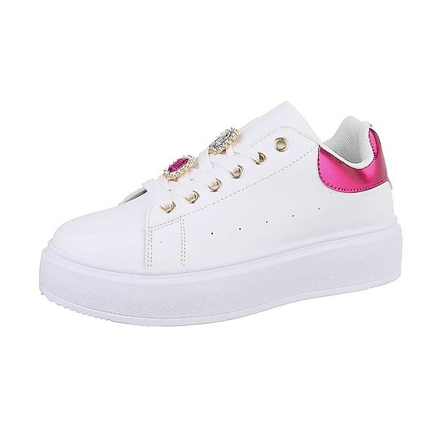 Ital-Design Damen Low-Top Freizeit Sneaker (86706290) Keilabsatz/Wedge Snea günstig online kaufen