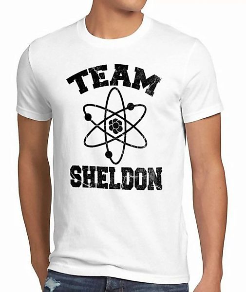 style3 Print-Shirt Herren T-Shirt Sheldon College Team big cooper theory le günstig online kaufen