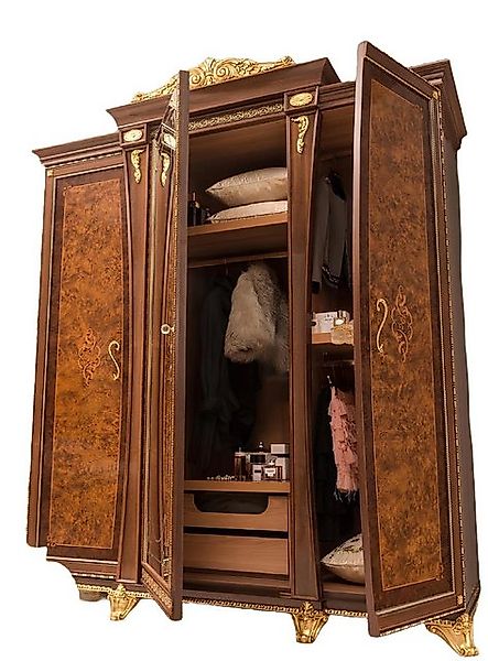 Xlmoebel Kleiderschrank Massiver Kleiderschrank für das Schlafzimmer aus ec günstig online kaufen