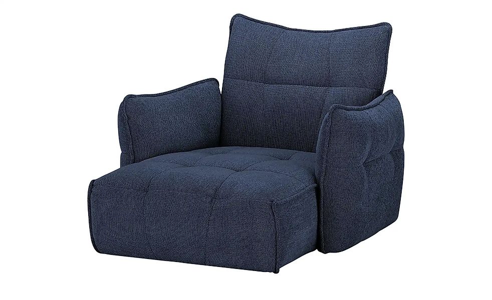 Longchair  Jeaneva ¦ blau ¦ Maße (cm): B: 136 H: 101 T: 157.0 Polstermöbel günstig online kaufen