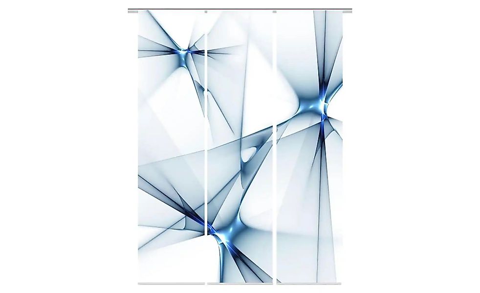 HOME Wohnideen Schiebevorhang   ¦ blau ¦ Maße (cm): B: 60 Gardinen & Rollos günstig online kaufen