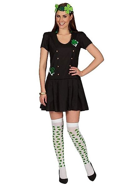 Metamorph Kostüm Glücksklee Kleid, Glück zum Anziehen: schwarzes Kleid mit günstig online kaufen