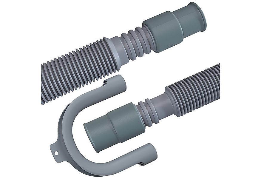 VIOKS Ablaufschlauch Schlauch Verlängerung Ausziehbar 80-300 cm 19/22mmØ, + günstig online kaufen