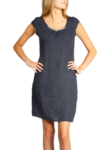 Caspar Sommerkleid SKL018 knielanges Damen Sommer günstig online kaufen