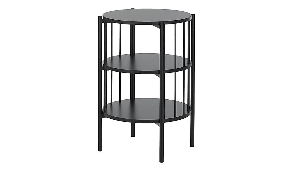 Beistelltisch  Hella ¦ schwarz ¦ Maße (cm): B: 43,8 H: 60 T: 43.8 Tische > günstig online kaufen