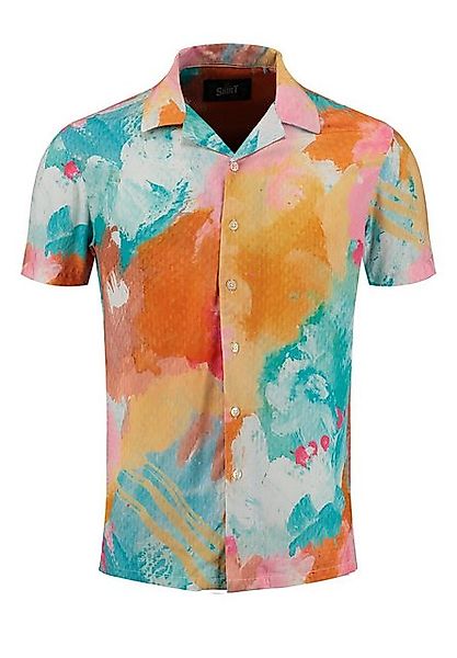 Key Largo Kurzarmhemd MSH KLCARACAS 1/2 patterned (1-tlg) günstig online kaufen