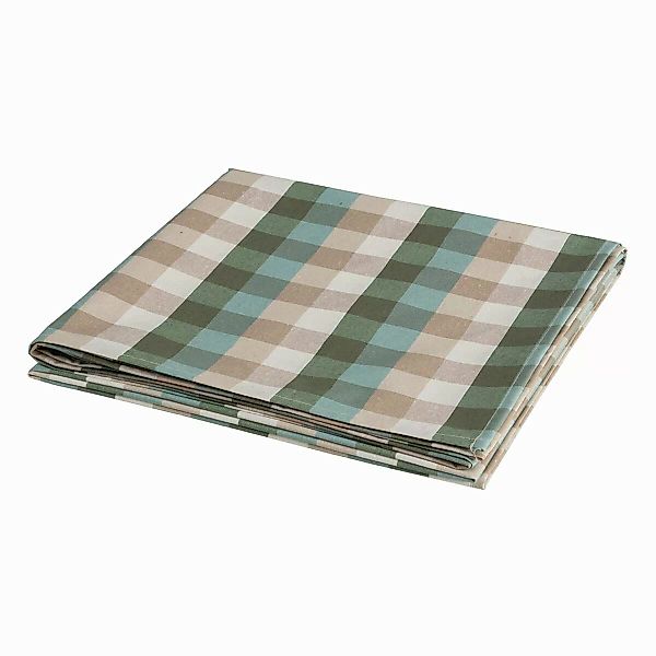 Tischdecke 140 X 140 Cm Polyester Grün 100 % Baumwolle günstig online kaufen