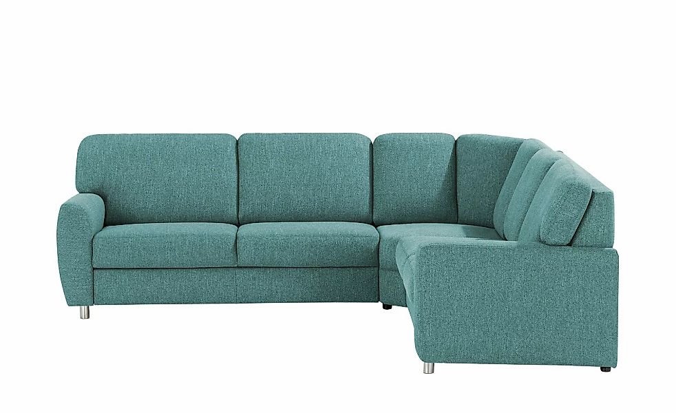 smart Ecksofa  Valencia ¦ türkis/petrol ¦ Maße (cm): B: 270 H: 90 T: 240.0 günstig online kaufen