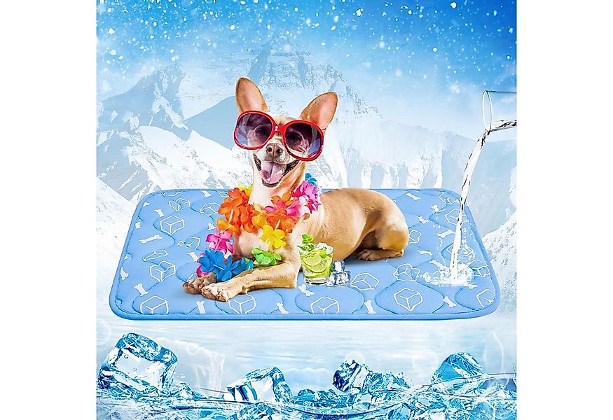 Rywell Hundematte Selbstkühlende Hundematte, Kühlmatte Entfärbung Verdicken günstig online kaufen