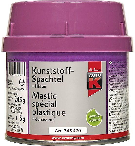 Auto-K Spachtelmasse Auto-K Kunststoffspachtel 250g günstig online kaufen