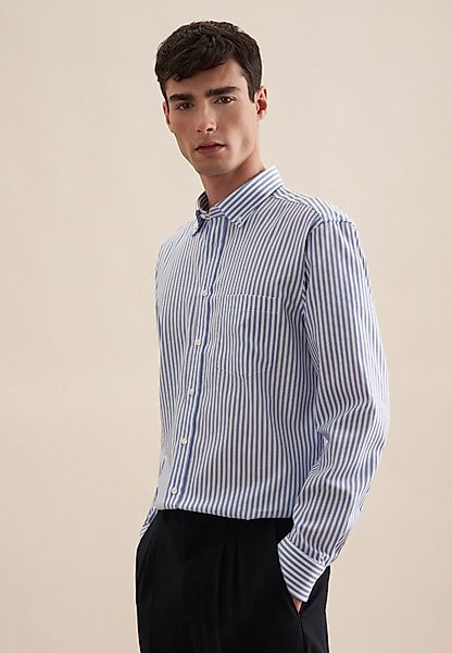seidensticker Businesshemd Regular Regular Langarm Button-Down-Kragen günstig online kaufen