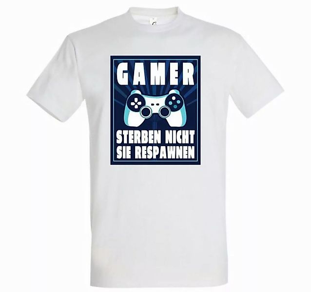 Youth Designz T-Shirt "Gamer Sterben Nicht, Sie Respawnen" Herren T-Shirt m günstig online kaufen