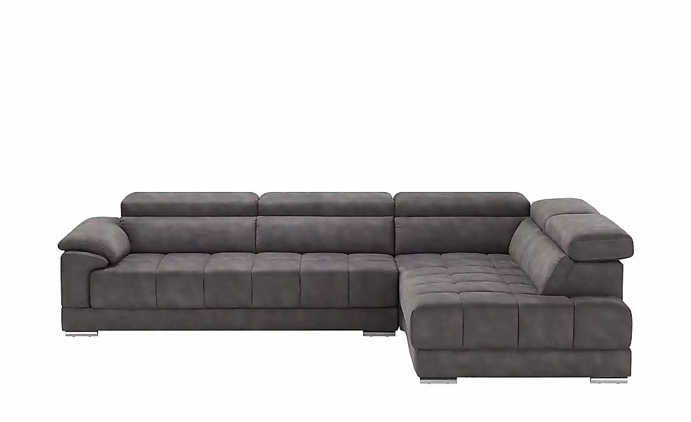 uno Ecksofa Mikrofaser Isabeli ¦ grau ¦ Maße (cm): B: 299 H: 72 T: 211.0 Po günstig online kaufen