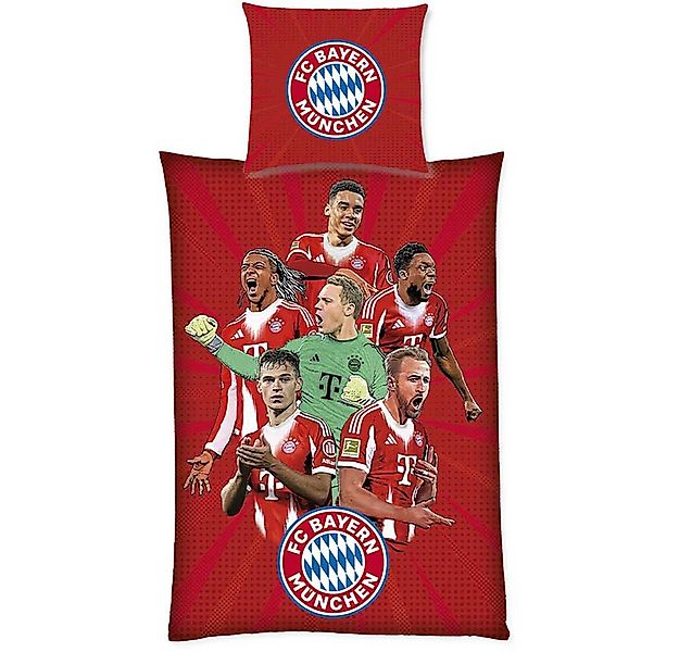 FC Bayern München Bettwäsche FC Bayern München Bettwäsche Spieler 2025/2026 günstig online kaufen